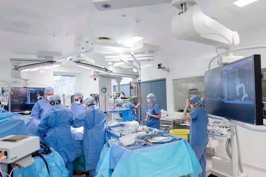 Most advanced  robotic surgery