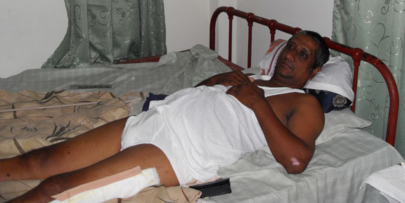 Bedridden Burundian back on his feet in Bangalore